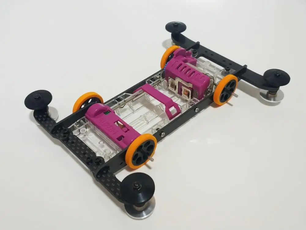 

Unrestricted Rail Mini 4WD Car Model Coach Car 17101 Excalibur Protective Frame Series Racing Upgrade Version