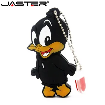 

JASTER Creative cartoon flash drive souvenir USB interface 4G Donald Duck 8G 16G 32GB 64GB Memory stick Free Shipping