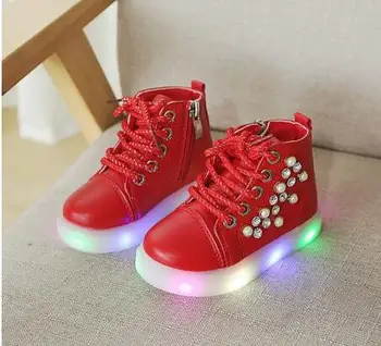 

Kids Shoes Luminous Autumn Toddler Boys Glowing Sneakers Child Sports Shoes For Baby Girls Led Sneaker With Light