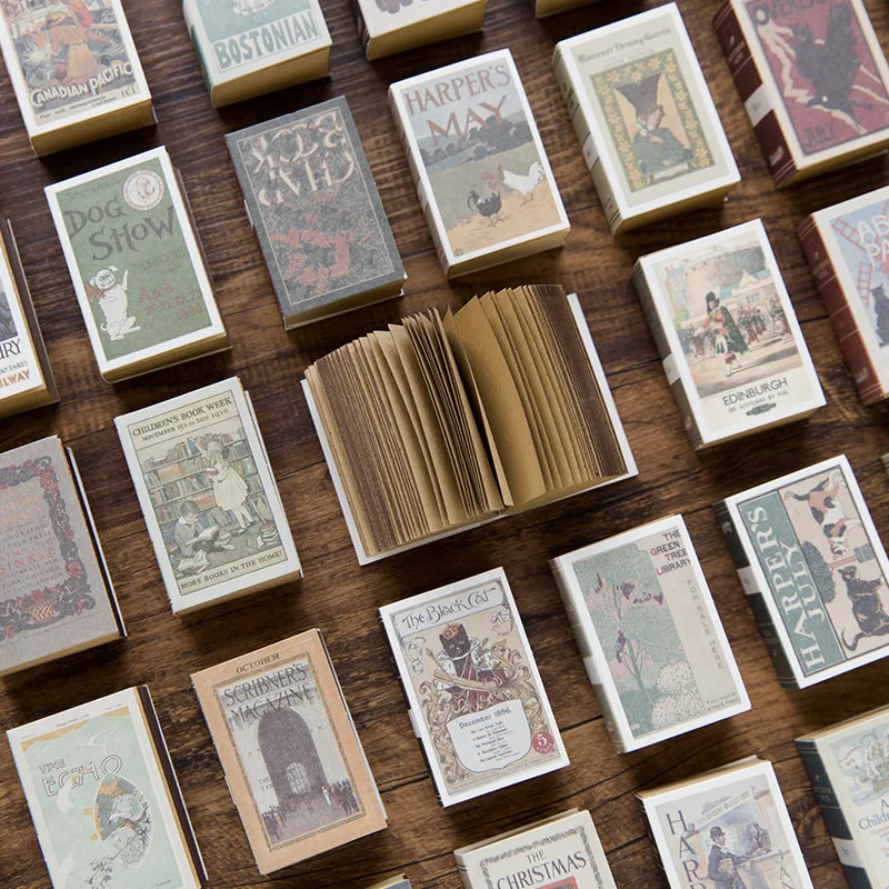 提醒备忘简约mini便签本创意复古火柴盒便携随身小本子学生记事本 图片_高清大图 - 阿里巴巴 - 1