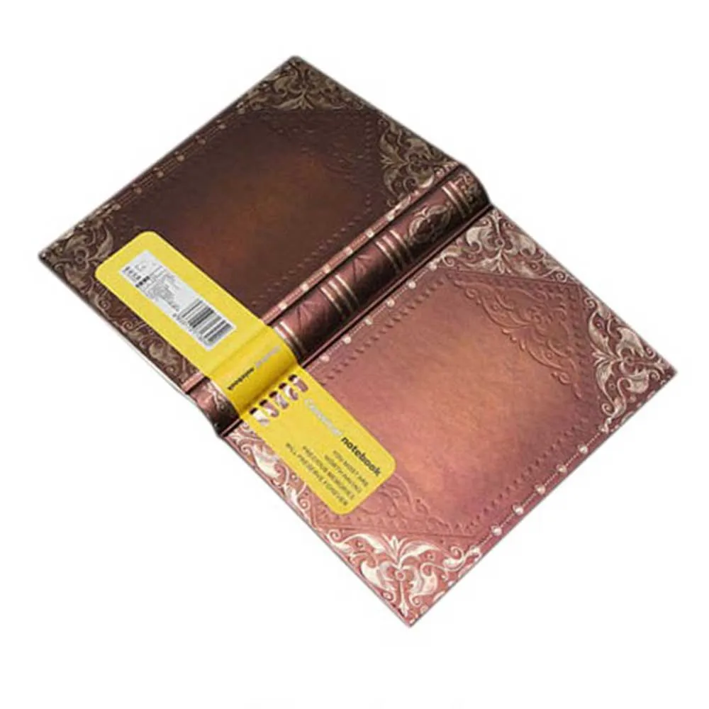 Retro Vintage Personal Notebook Daily Diary Journal Organiser Book School Office Use Dark brown Retro Vintage Personal Notebook Daily Diary Journal Organiser Book School Office Use Dark brown