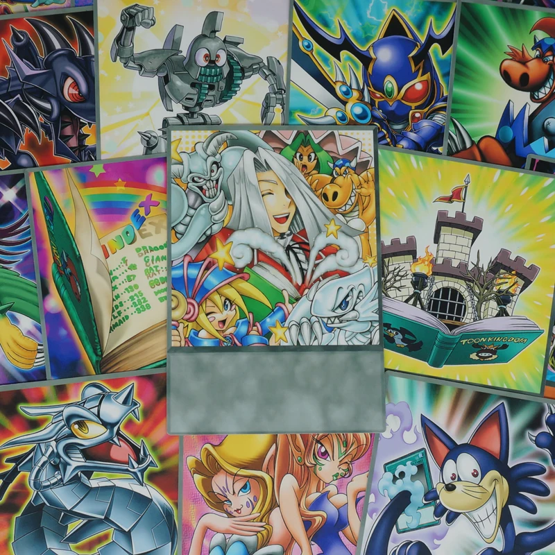 24 шт./компл. Yugioh Мультяшные Монстры аниме стильные карты забавные