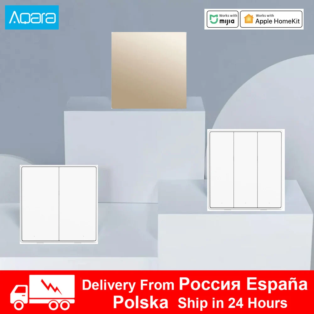 Умный выключатель Xiaomi Aqara Zigbee Беспроводной Выключатель с дистанционным