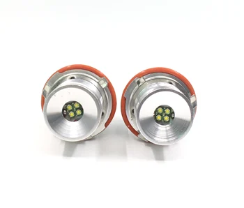 

2X E39 20W 4led Angel Eye E39 E53 E64 for BMW Headlights 6000K 12V LED Bulbs Car Lamps
