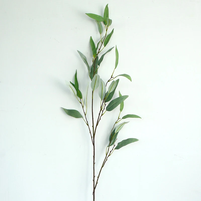 

1x Eucalyptus Leaves Ornaments Artificial Plant Silk Home Wedding Decoration Kit