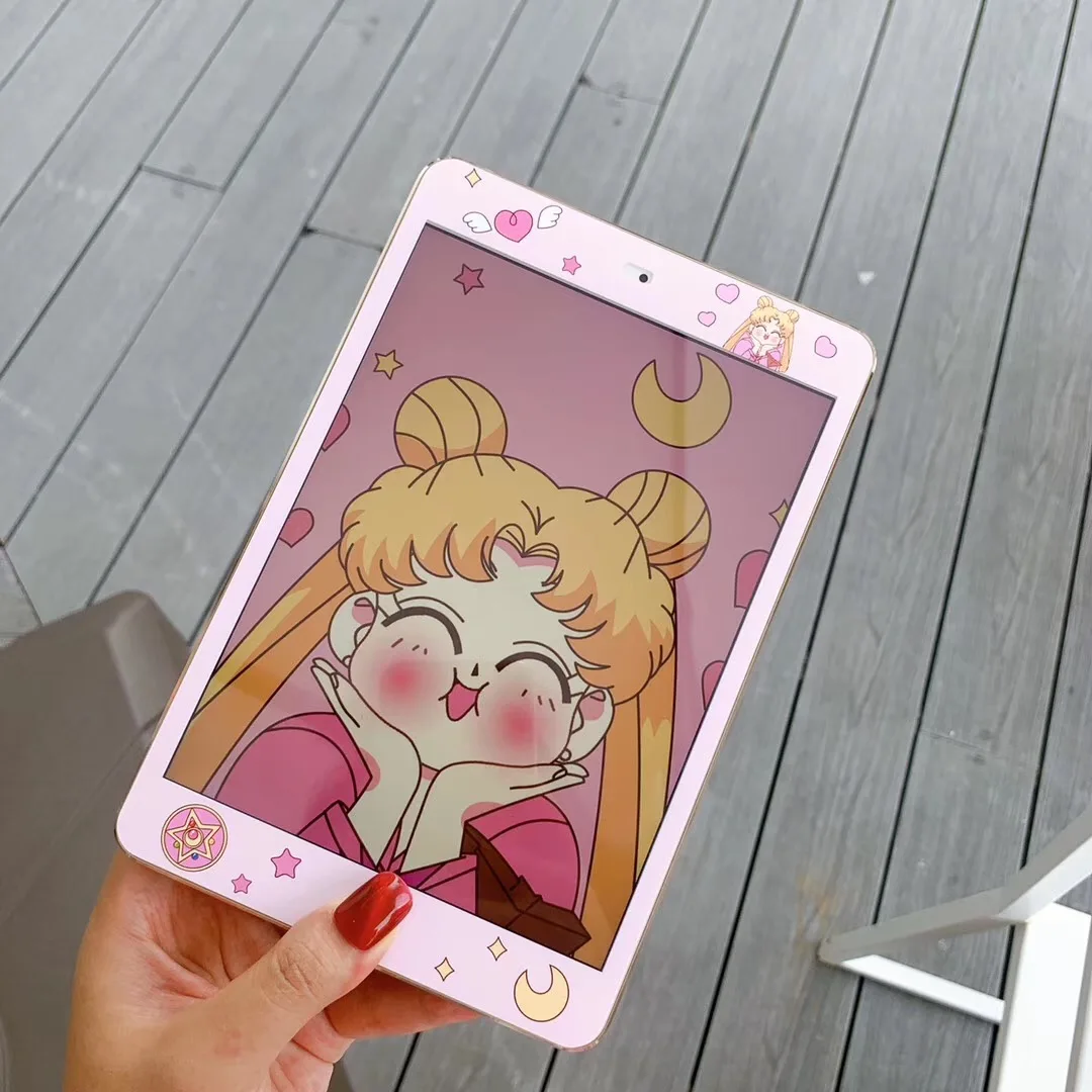 7,9 дюймов закаленное стекло для iPad Mini 4/Mini 5 Розовая пантера Cardcaptor Sakura Сейлор Мун фруктовый узор протектор экрана