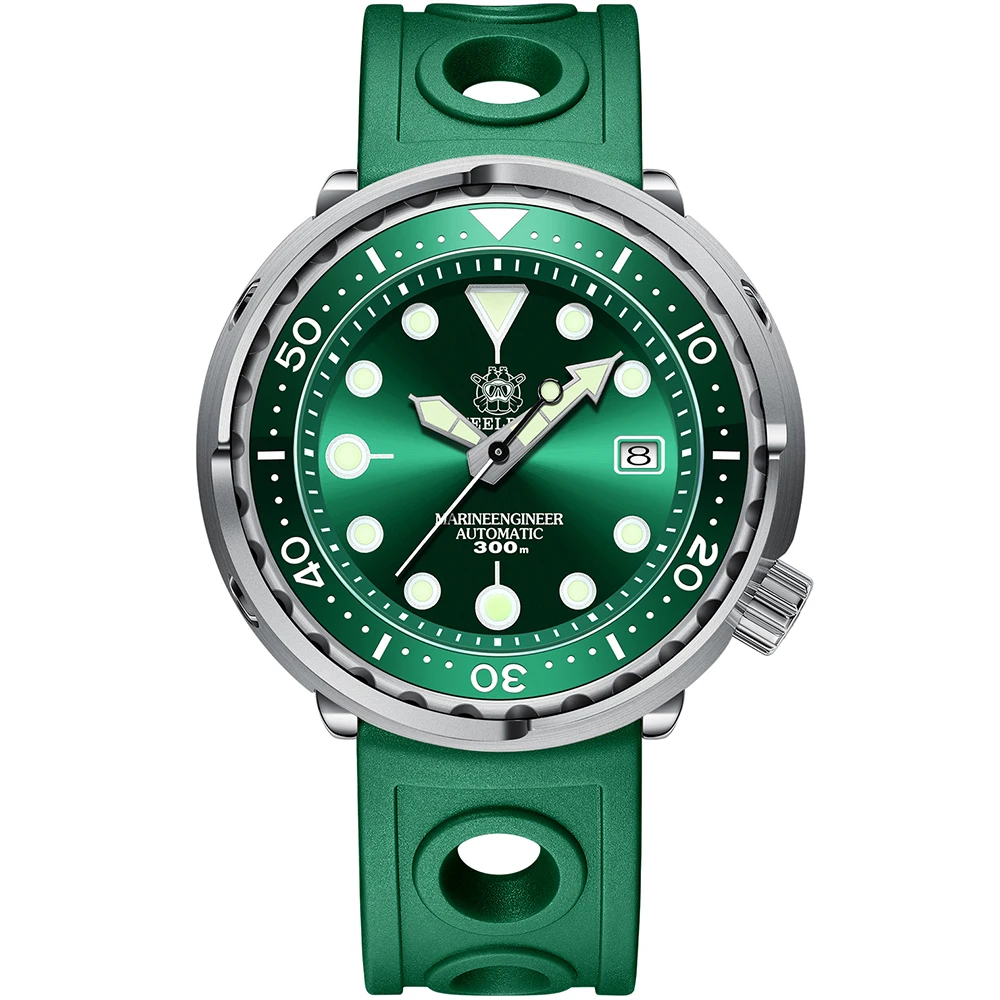 STEELDIVE Mens Diver Watches Tuna Automatic Watches 300m Waterproof Mechanical Wristwatch Luminous Ceramic Bezel Sapphire NH35 