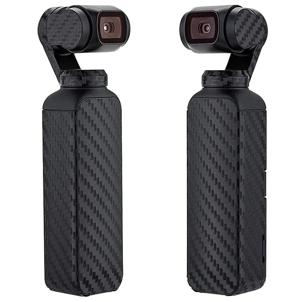 Комплект с защитой от царапин для камеры из углеродного волокна для DJI OSMO Карманные наклейки на камеру для защиты от украшения камеры s