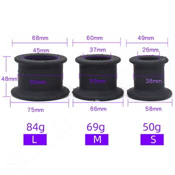 Soft Silicone Hollow Anal Plug Vaginal Dilator Anus Speculum Prostate Massager Enema SM Product Adult Sex Toys for Woman and Man 6