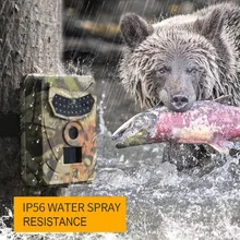 Камера ночного видения, камера наружного наблюдения, Охотничья камера TTL 12MP 1080P HD, не светящаяся инфракрасная камера для отслеживания в природной среде, камера s Trap