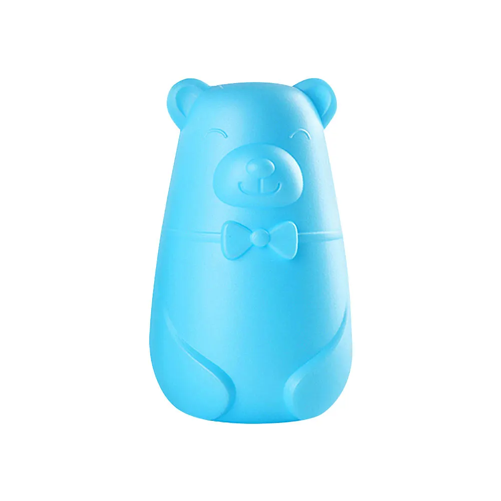 Туалет чистящее средство для чистки сокровище в форме медведя запах пузырь мочевой дезодорант Туалет аксессуары дезодоратор для ванной комнаты - Тип аромата: Blue