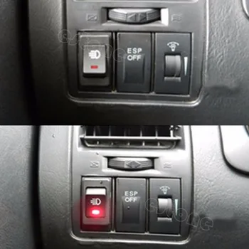 

Car Styling 12V 35A Universal Car Fog Light Rocker Switch Red LED Dash Dashboard 4Pins
