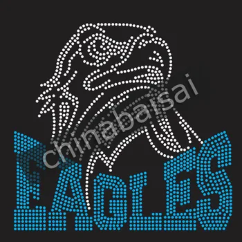 

This is a white eagles head Rhinestone Transfer Motif Designs