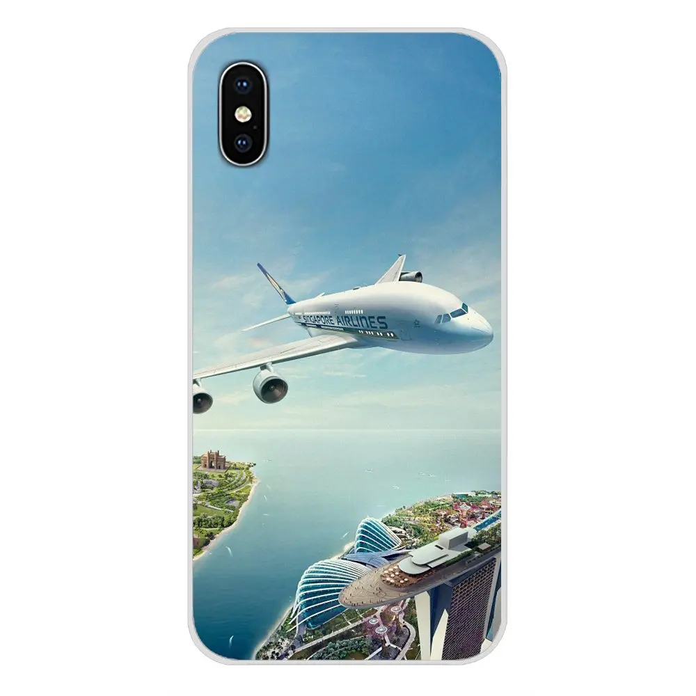 xiaomi leather case For Xiaomi Redmi Note 3 4 5 6 7 8 Pro Mi Max Mix 2 3 2S Pocophone F1 Accessories Phone Cases Covers Aircraft Airplane fly travel xiaomi leather case card Cases For Xiaomi