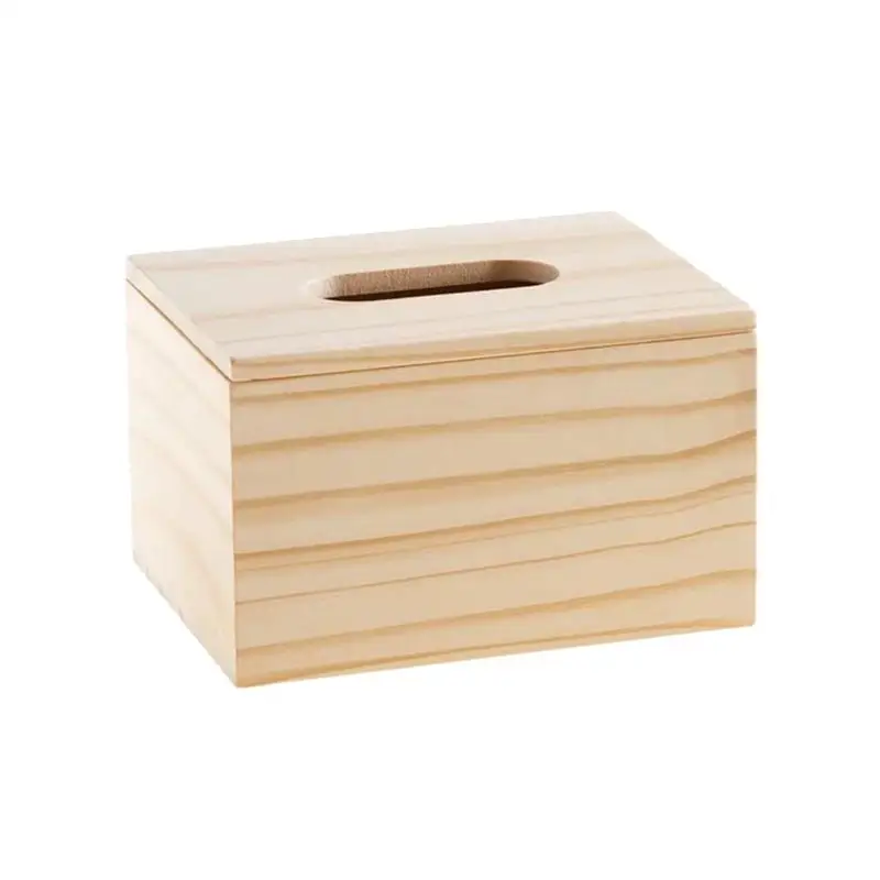 1 шт. деревянная коробка для салфеток Настольный диспенсер простая ретро