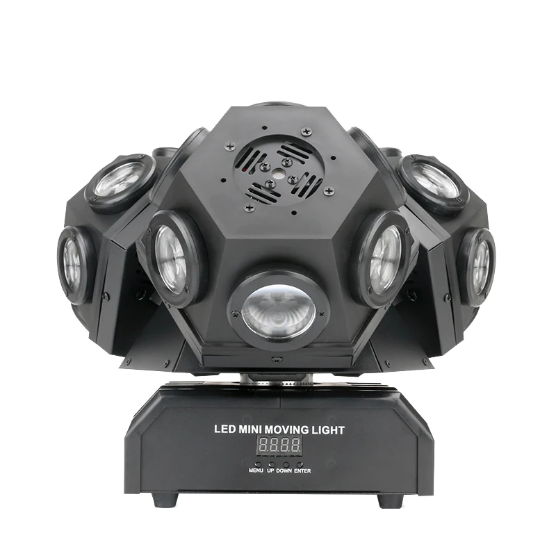 18x10w RGBW 4in1 LED Beam Moving Head Light 3 Heads with RGB Laser Stage Lighting Projector DMX DJ Disco Xmas Party Lights | Освещение