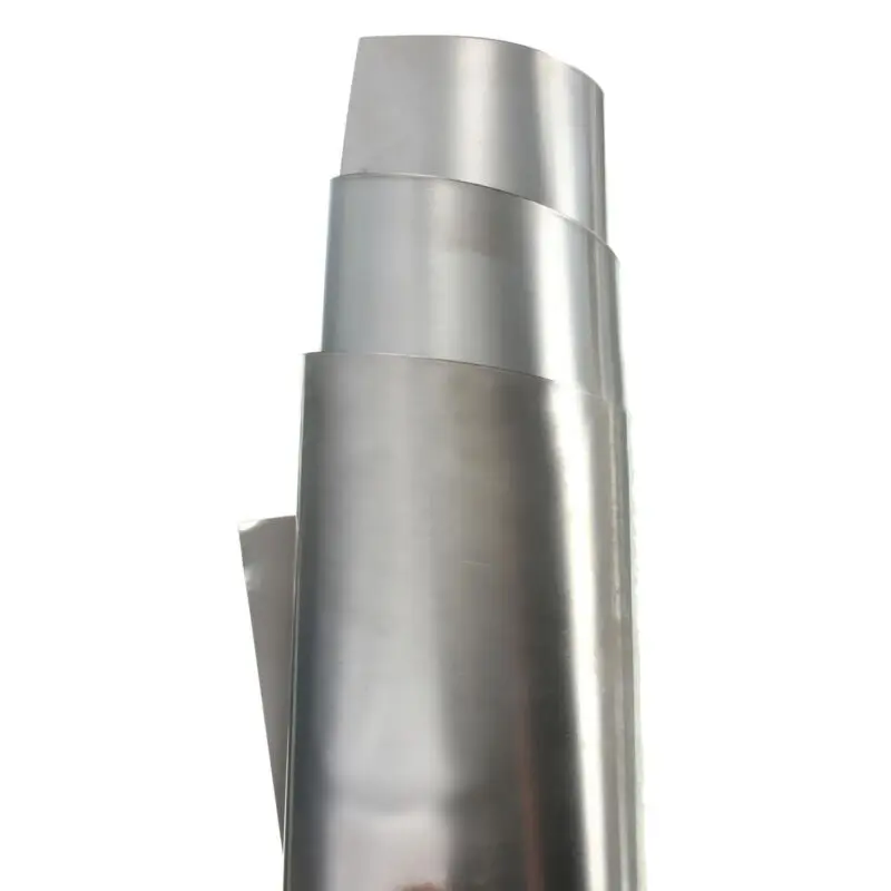 Thick 0.1mm titanium foil sheet 100x300 mm metal processing material, corrosion-resistant titanium processing