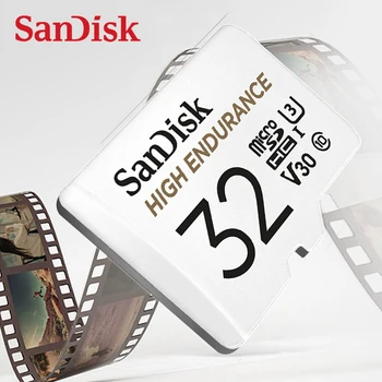 

Original SanDisk High Endurance Micro SD 32GB Memory Card 64GB 128GB 256GB TF Card Flash Drive for Camera