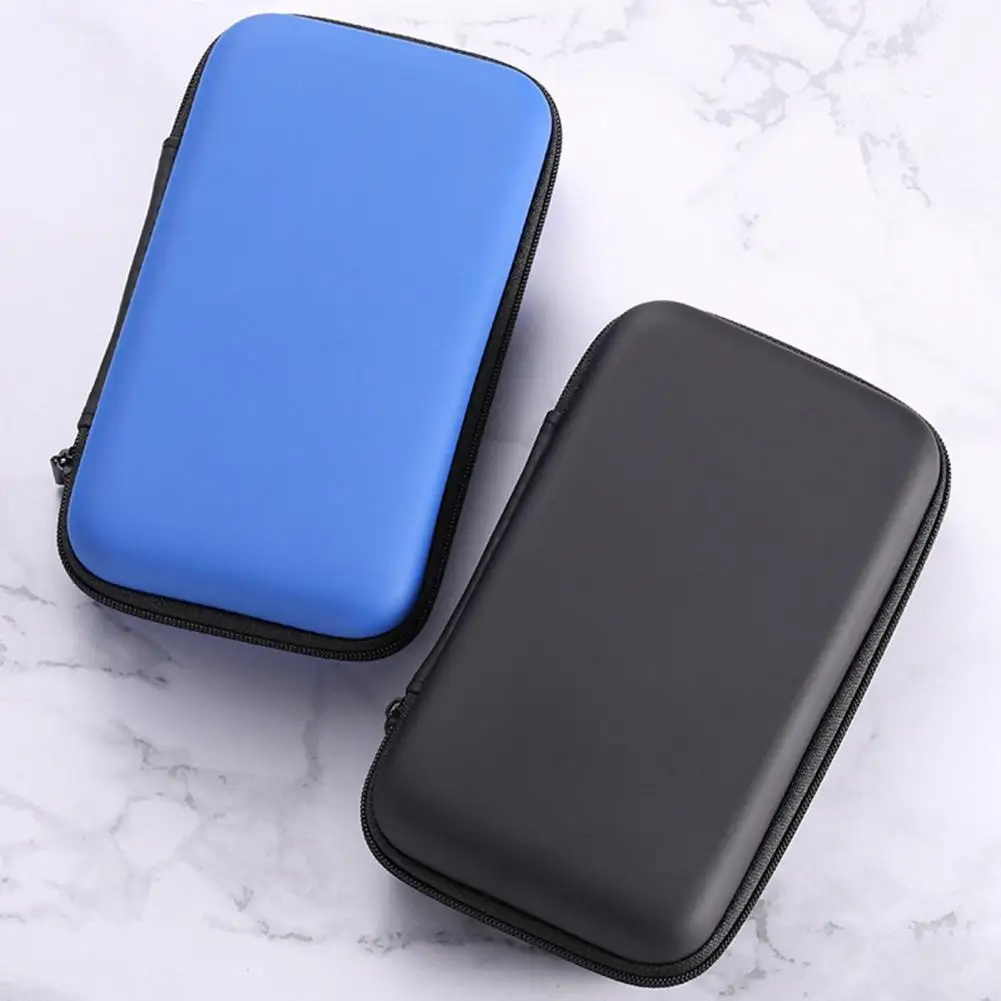 Protective Packet Storage Case Multi-purpose Universal Resilient External 2.5/3.5inches Hard Drive Carry Pouch for Outdoor