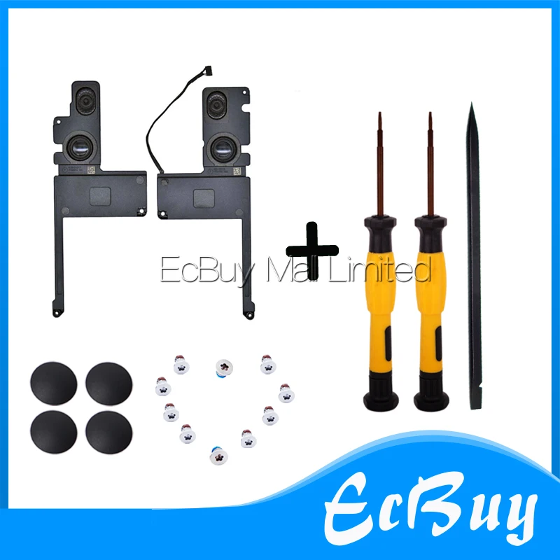 Tampa Traseira do Parafuso Mais Pés pé de Borracha Mais A1398 Esquerda Direito Speaker para Macbook Pro 15 A1398 Falante l r Conjunto Substituição