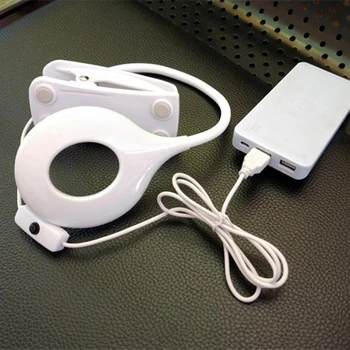 

Hot Portable Body Beauty USB Charge Tattoo Light Eyebrow Nail Clamp Lamp with Switch