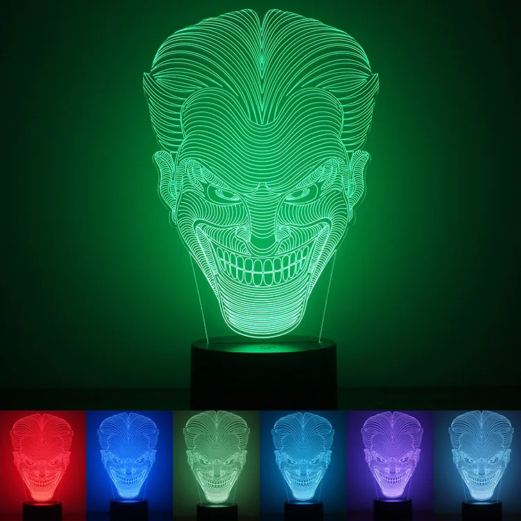 

Modern Minimalist Jack Creative Colorful Home Bedroom Lamp USB Power Supply LED Night Light Lamp Currently Available Wholesale