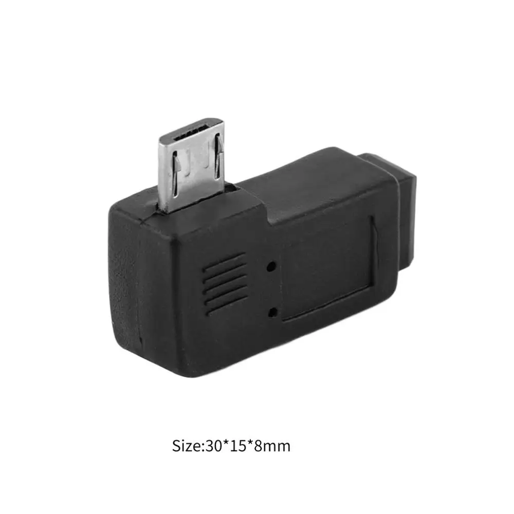 USB мини 5Pin женский микро мужской 90 градусов угловой переходник преобразователь usb