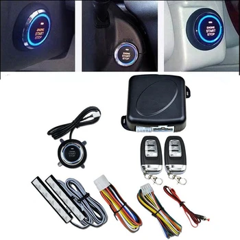 

Alarm System Keyless Entry Engine Start Push Button Remote Starter for Car