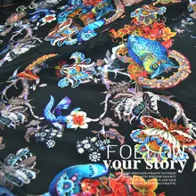 135 см в ширину шелковая ткань 12 мм крепдешин шелковая ткань метр летняя рубашка платье креп ткань шелковая ткань