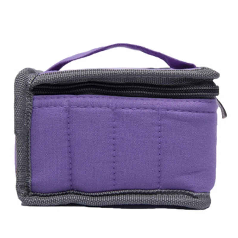16 Grids Essential Oil Storage Bag Travel Convenient Essential Oil Case for 10Ml/15Ml Bottles