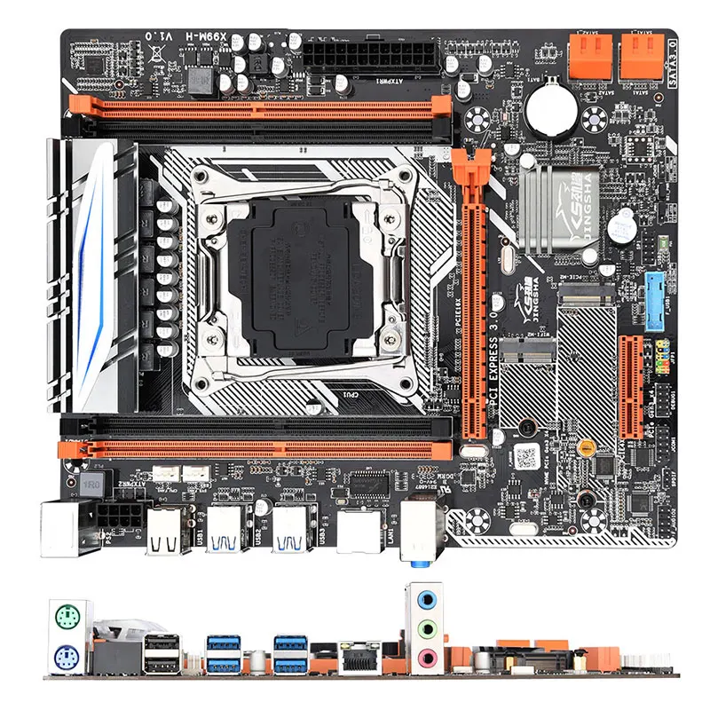 Семейная материнская плата с Xeon E5 1620 V3 CPU 2 шт. X 8 ГБ = 16 2400 МГц Память DDR4|Материнские