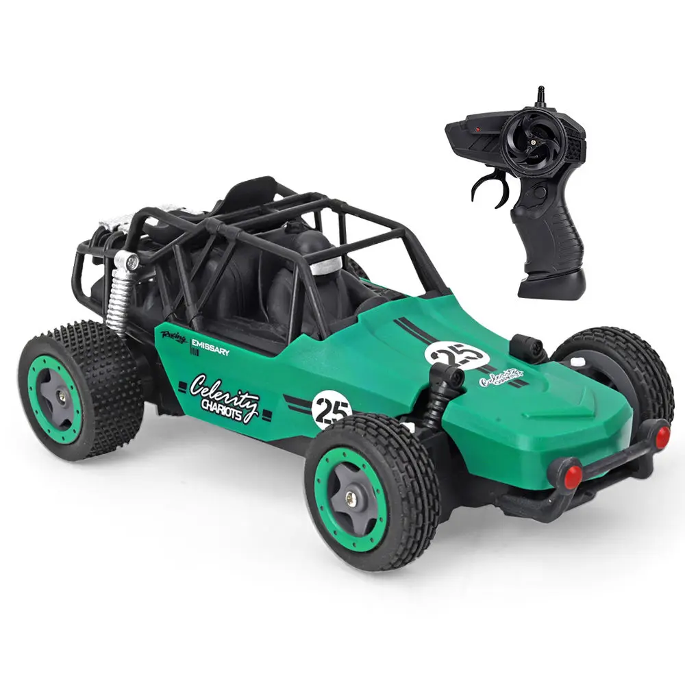 JJRC Q73 1/20 2,4G 2WD RC внедорожный автомобиль гоночный багги автомобиль RC гоночная машина с ПУ игрушки для детей и взрослых - Цвет: Зеленый