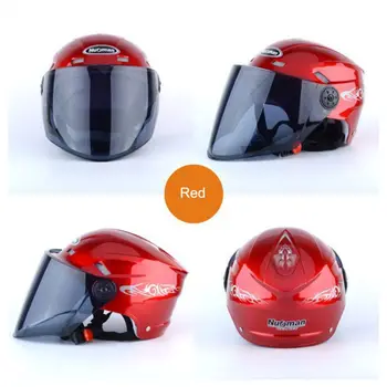 

2019 New Motorcycle Street Bike Helmet Visor Flip Up Modular Full Face Vintage Helmet Unisex Summer Helmet