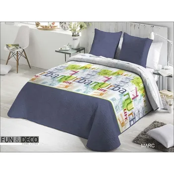 

FUNDECO-Bedspread Coverlet Summer MARC Bed 90x190/200 cm