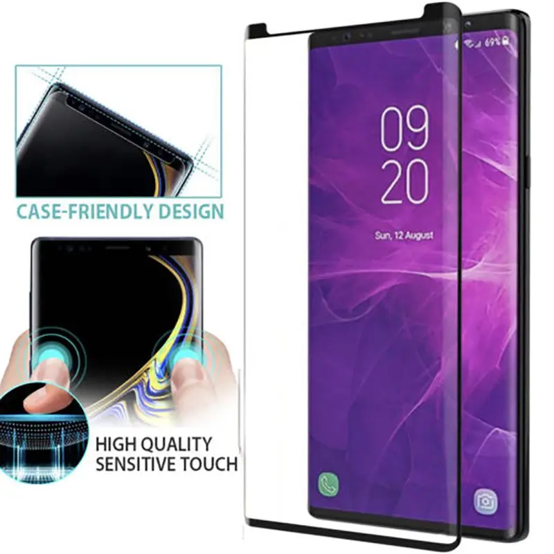 Жидкое УФ стекло для Samsung Galaxy S10 S9 S8 Plus Note8 Note9 S7 Edge жидкое Защитное экрана|Защита