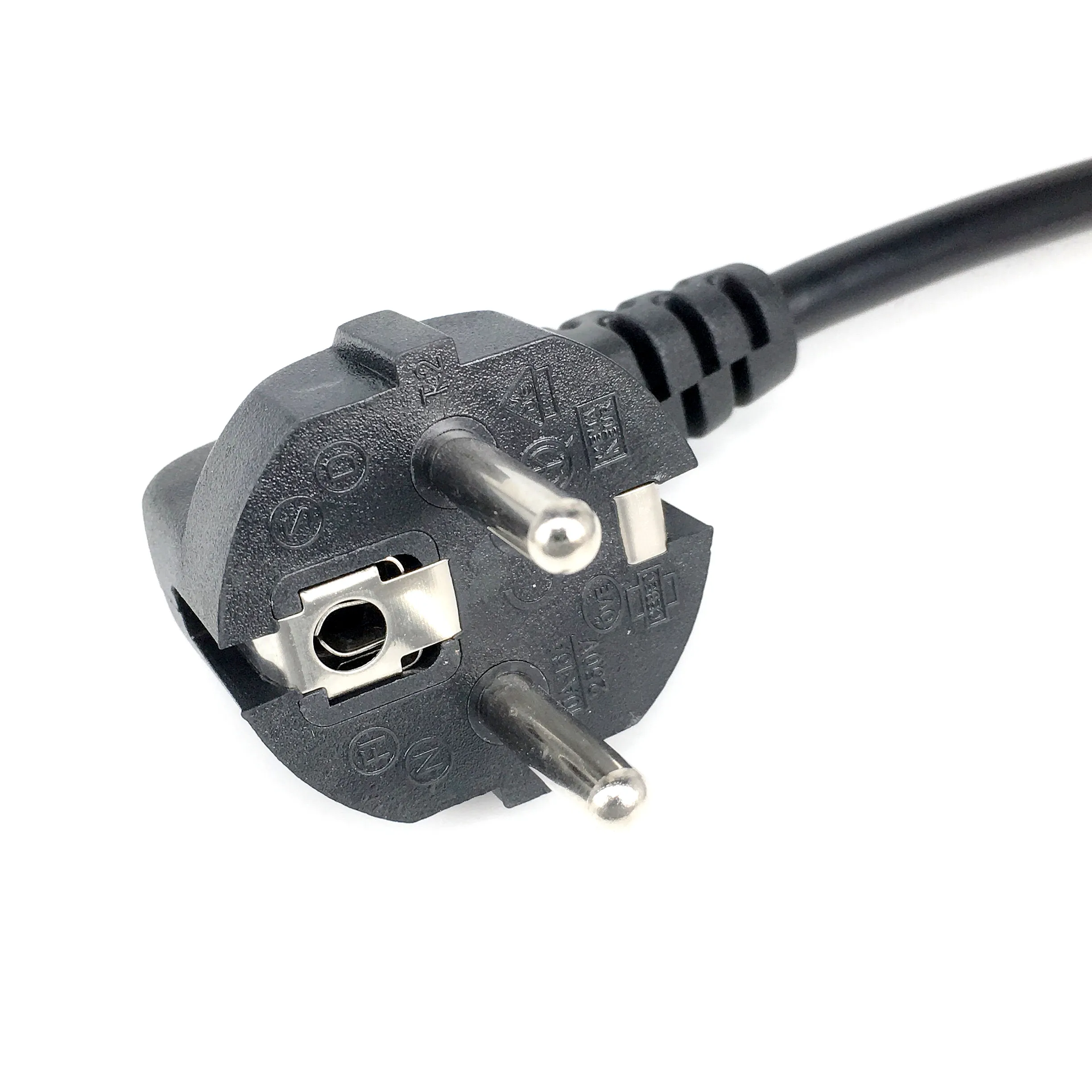 Power Cable EU IEC C13 AC Power Extension Cord 1.2m 1.5m 1.8m 3*0.75mm For PC Computer Monitor PSU Antminer Printer LG TV