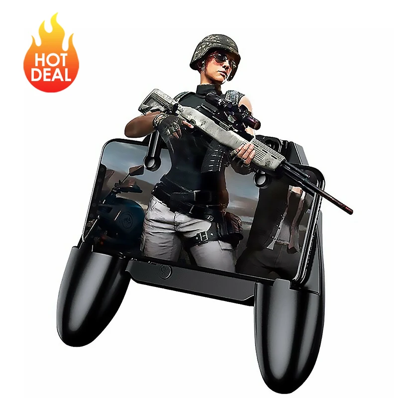 

VODOOL M18 Game Controller Gamepad Grip L1 R1 Trigger Button Joystick for iPhone Android Mobile Phone PUBG Game hot sale