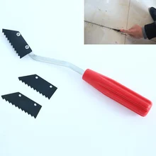 Плитка напольная очистка щелей нож лопающий сплав стальной напольный инструмент для затирки для настенной плитки Керамическая очистка щелей строительные инструменты