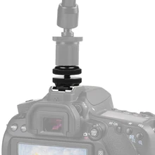 ^#Cheap Camera 1/4 Dual Layer Flash Hot Shoe Mount For Camera Canon/Nikon/Sony DSLR Photo Studio Accessories ^#Cheap Camera 1/4 Dual Layer Flash Hot Shoe Mount For Camera Canon/Nikon/Sony DSLR Photo Studio Accessories