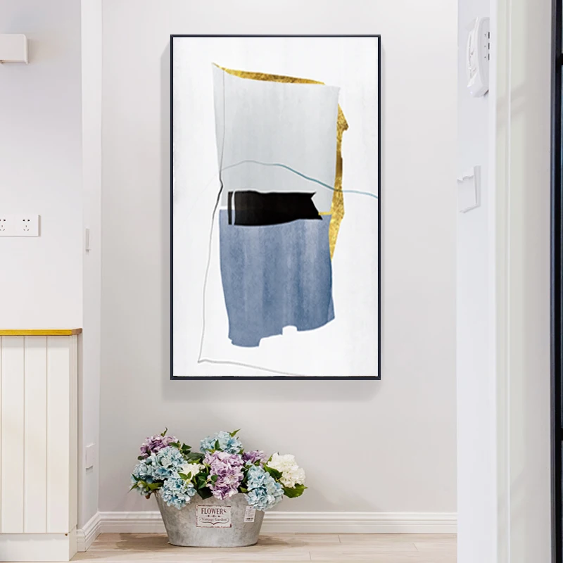 Abstract-Marble-Blue-Gold-Color-Canvas-Print-Paintings-POP-Wall-Art-Pictures-Poster-on-Canvas-for (2)