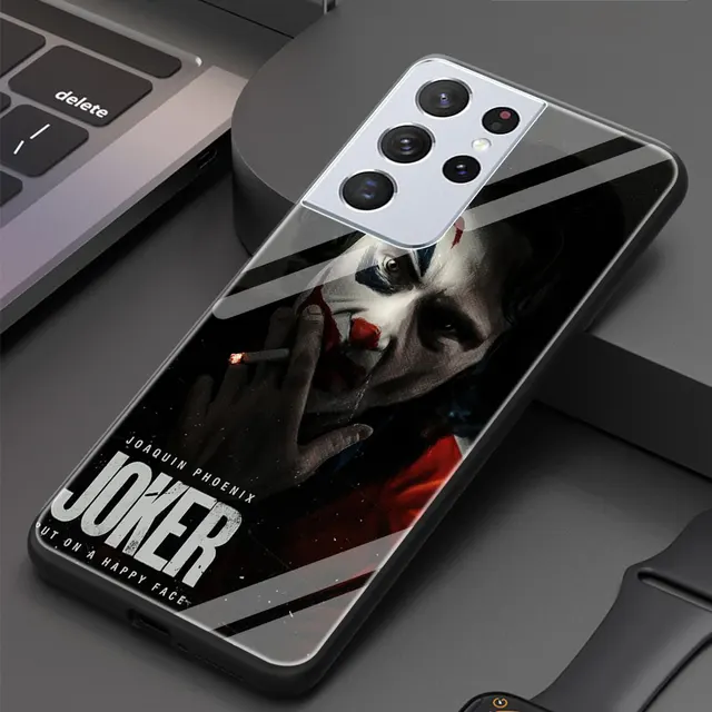 The Joker Joaquin Glass Cover for Samsung Galaxy S20 FE S21 S20 Ultra S10 Lite S10E S9 S8 Plus Luxury Soft Edge Case Shell T03