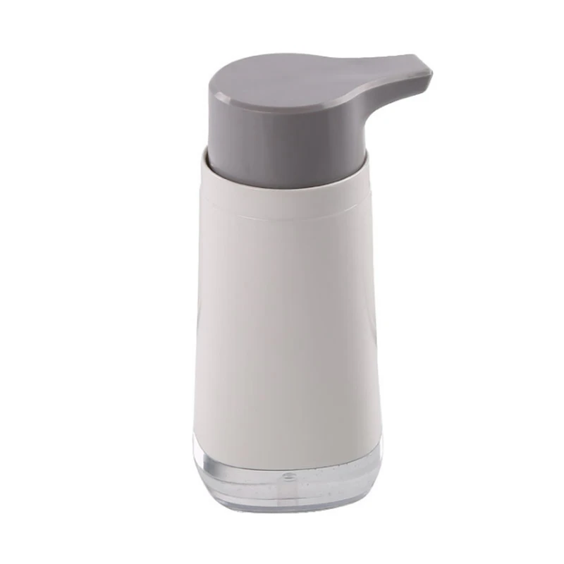 

Kitchen Sink Soap Dispenser ABS + AS Bathroom Soap Dispenser Manual Press Soap Dispenser
