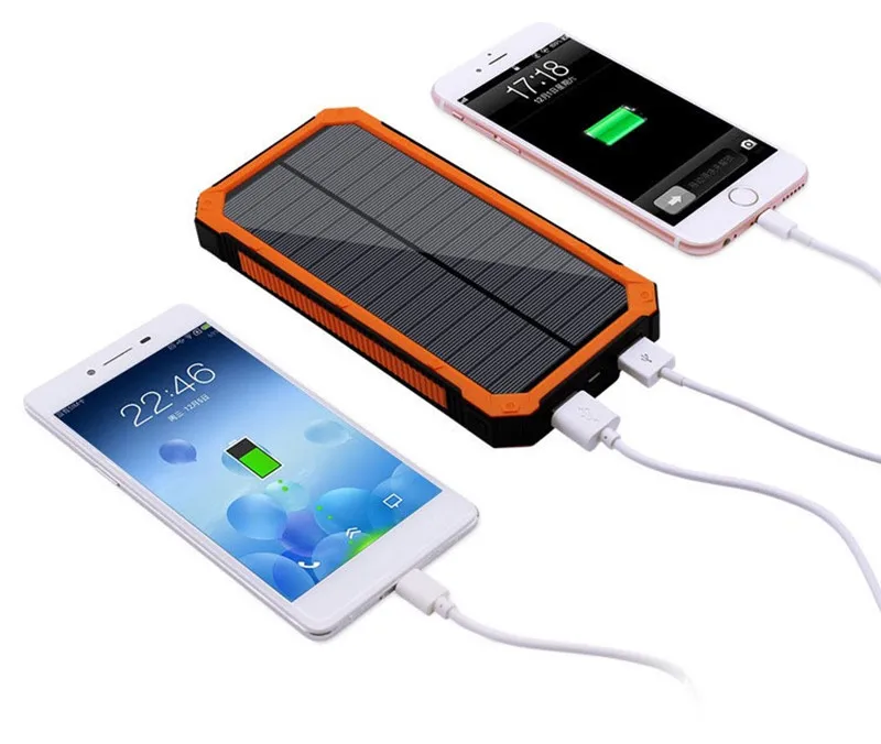 Solar Power Bank 70000mAh Portable Charging Power Bank External Battery Charger Power Bank For iPhone 12 Pro Xiaomi Huawei portable charger for android