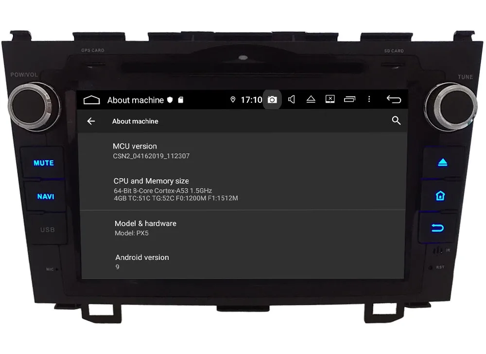 Klyde ips 4G Android 9,0 Восьмиядерный 4 Гб ОЗУ 64 Гб ПЗУ DSP BT автомобильный dvd-плеер Радио Стерео gps ГЛОНАСС для Honda CRV CR-V 2006-2011
