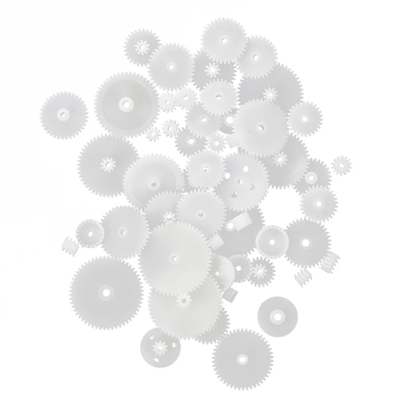 

Promotion! 49 Style DIY Plastic Drive Toy Gears Set for RC Car Motor