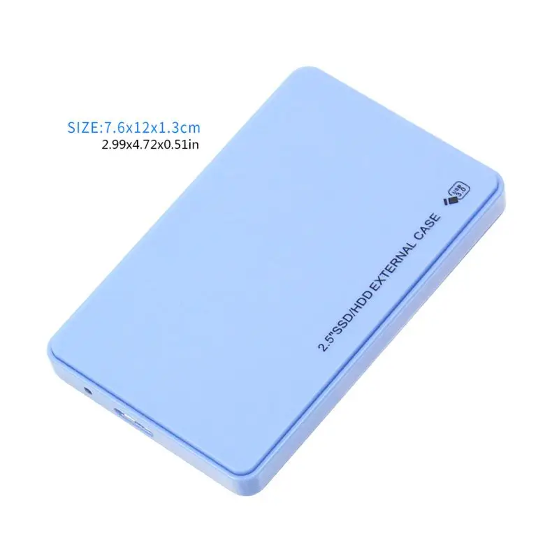 1 шт. USB3.0 жесткий диск коробка 2,5 дюймов SATA HDD SSD корпус чехол для ПК компьютера