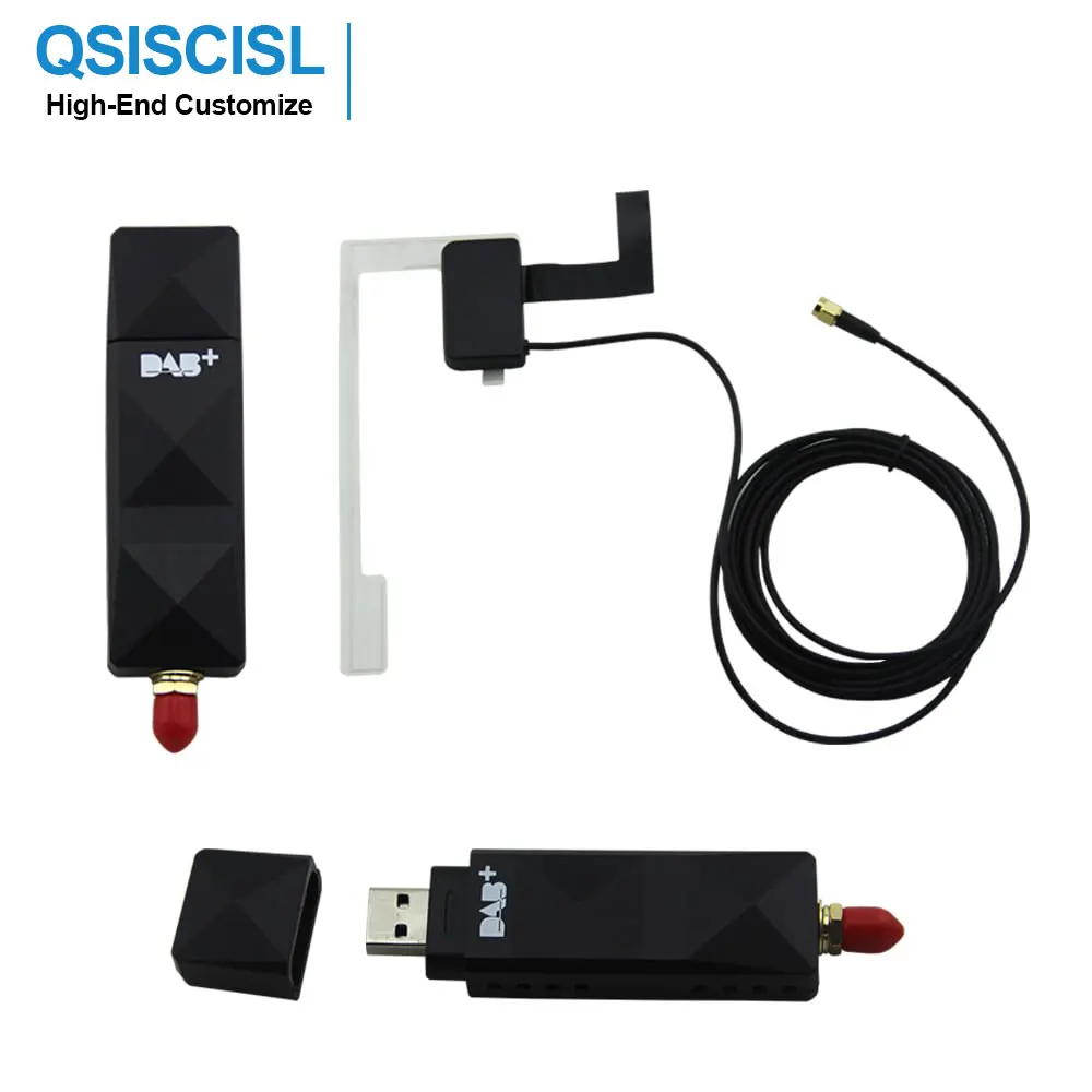

Digital Radio Antenna Tuner FM Transmission USB Powered for Car Radio GPS DVD Player Android only foy DAB Sign