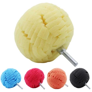 

Powerball Sponge Ball Metal Polishing Tool Attaches To Drill For Car Cleaning Coating Care