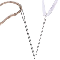 MIUSIE 20PCS Large Eye Blunt Needles for Knitting, Sewing & Embroidery - Gold Leather & Wool Tapestry Tools - Image 4