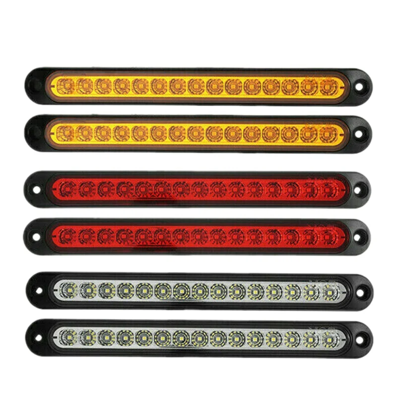 

6X Tray Back Ute 15LED Trail Tail Lights for MAZDA TOYOTA ISUZU HILUX MITSUBIS